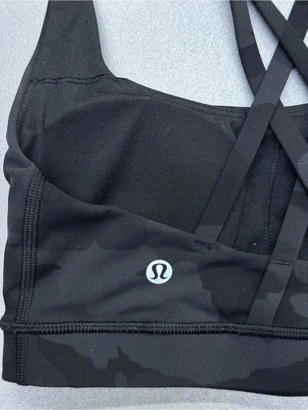 Lululemon Women’s Camo Matching Set Size 4 Leggings & Sports Bra EUC